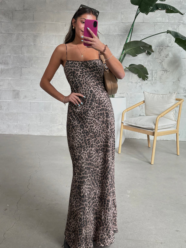 Z SUPPLY Cielo Leopard Midi Dress