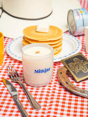 MILK JAR CANDLE CO 8oz Candle Pancake Breakfast