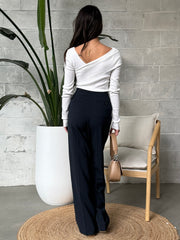 MADISON THE LABEL Wynter Pleated Trouser Pant