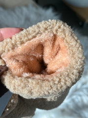 C'EST MOI Teddy Sherpa Mittens