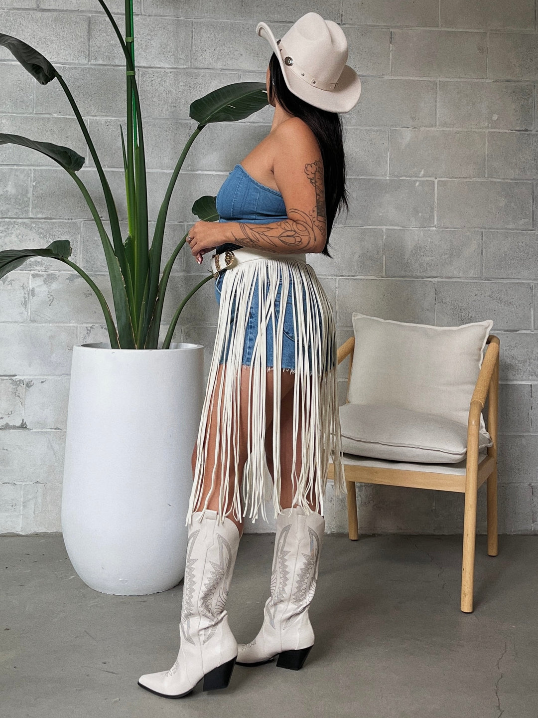 27 Double Buckle Fringe Belt – 27 Boutique display picture 3
