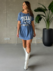 27 Vintage Texas Tee Shirt Dress