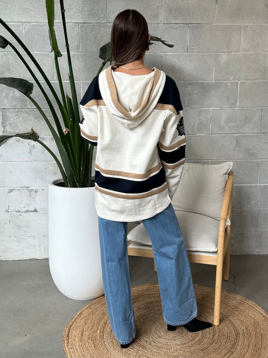 売れ筋商品|||４７ブランド カットソー トップス レディース Women's Navy Toronto Maple Leafs Superior Lacer Pullover Hoodie Navy womens-47-navy-toronto-maple-