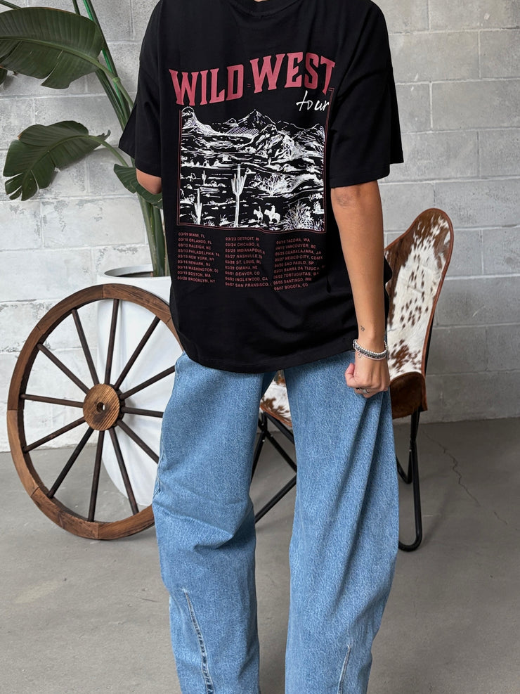 ONLY 'Wild West Tour' Graphic Tee