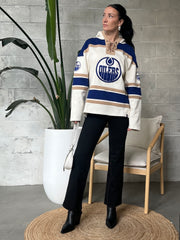 '47 BRAND Edmonton Oilers Tri-Nilley 47 Superior Lace Hoodie