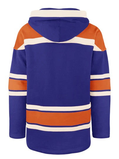 '47 BRAND NHL Edmonton Oilers Vintage '47 Lacer Hoodie