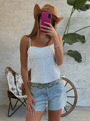 27 South Western Oval Linked Concho Chain Belt