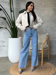 ABRAND 94 High Rise Wide Leg Kendall Jean