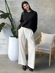 BLACK TAPE Wide Leg Flowy Pant