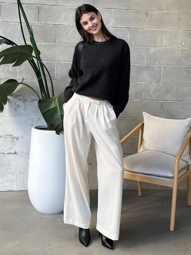 BLACK TAPE Wide Leg Flowy Pant