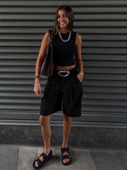 NOISY MAY Tailored Bermuda Jorts