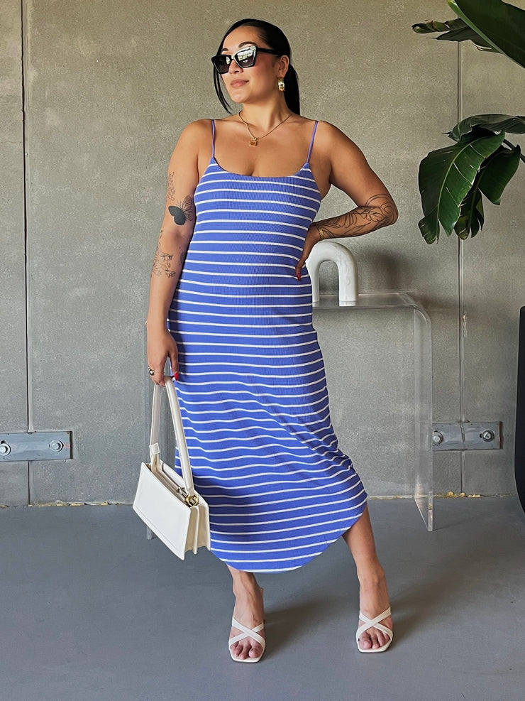 Z SUPPLY Daytime Stripe Midi Dress