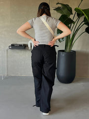 KUWALLA 90's Wide Leg Cargo Pant