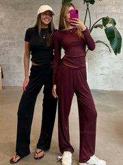 GENTLE FAWN Greer Ribbed Pant
