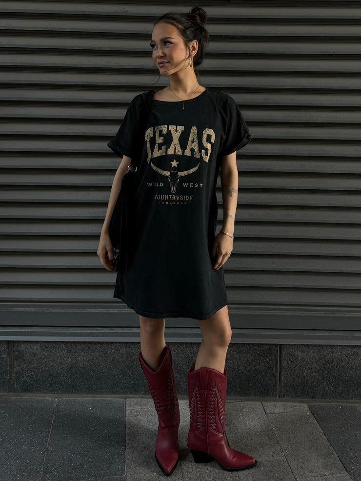 27 Vintage Texas Tee Shirt Dress