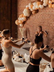 SIP, SWEAT, AND SHOP - A FESTIVE PILATES CLASS 🧘🏼‍♀️💫