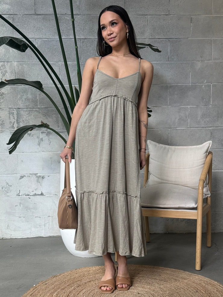 ROOM 34 Tiered Maxi Dress
