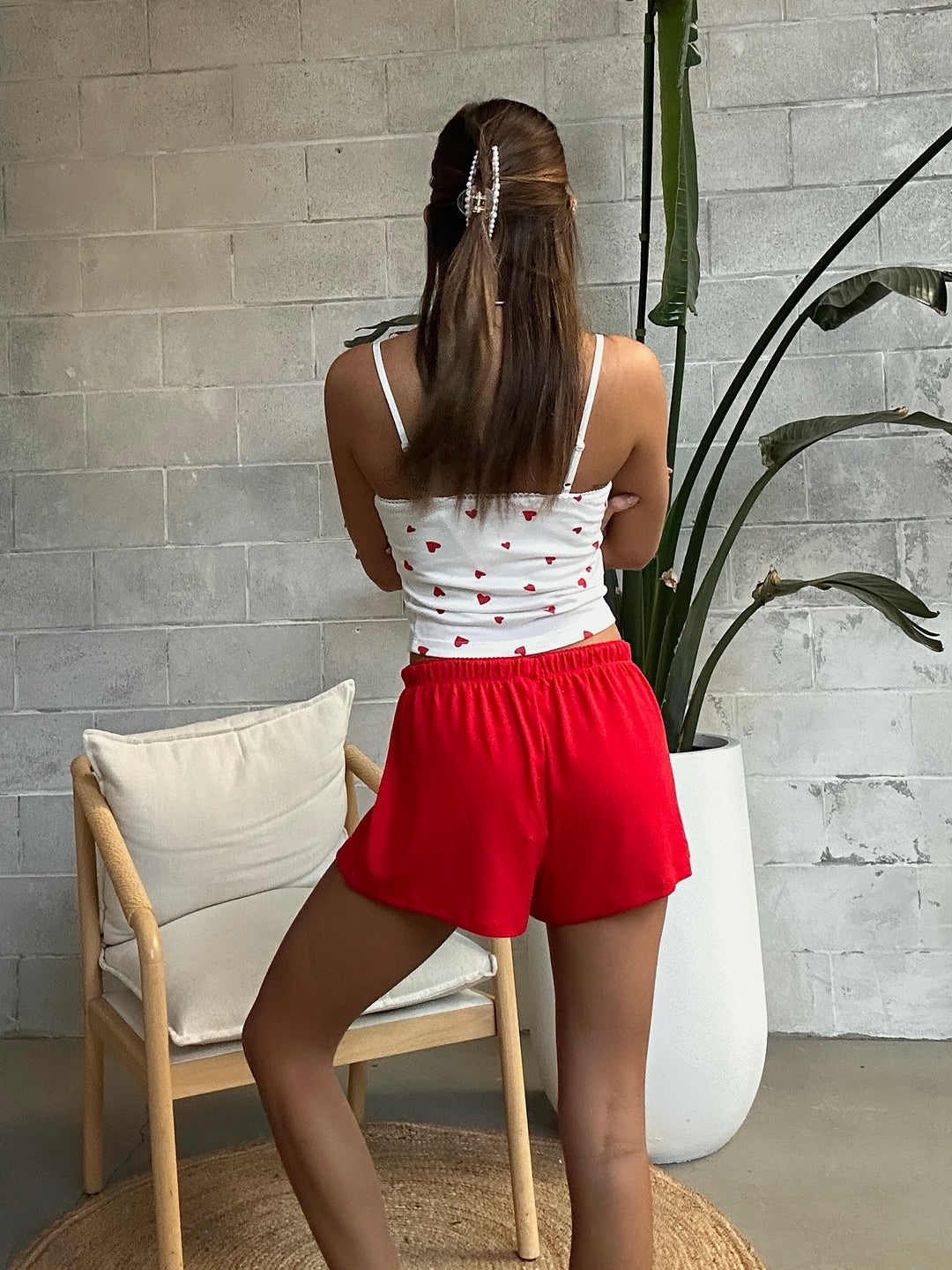 Short D.A.C. Rouge Taille 14 (étiqueté 20) - 100% Coton, Poches Avant, Casual, Neuf Avec Imperfection Sur étiquette