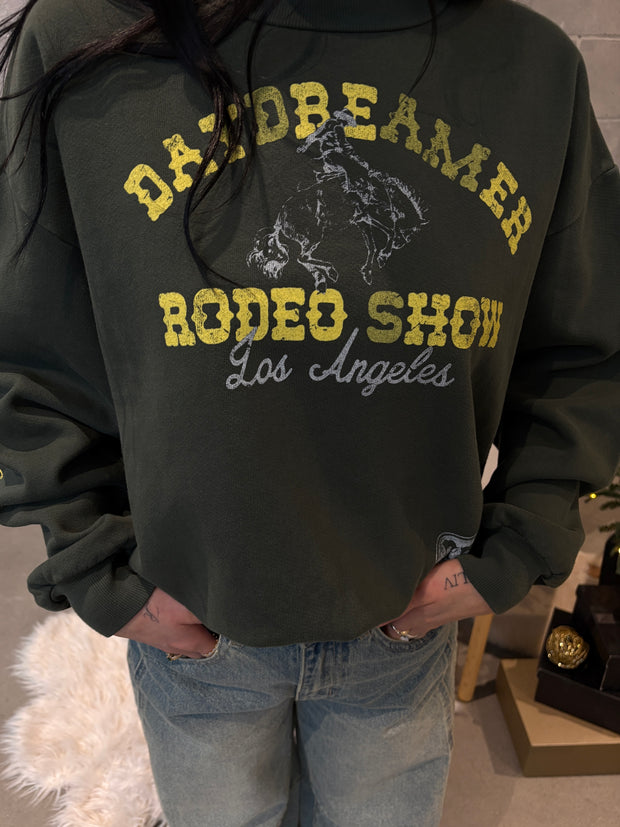 DAYDREAMER Rodeo Show Oversized Crewneck Sweatshirt