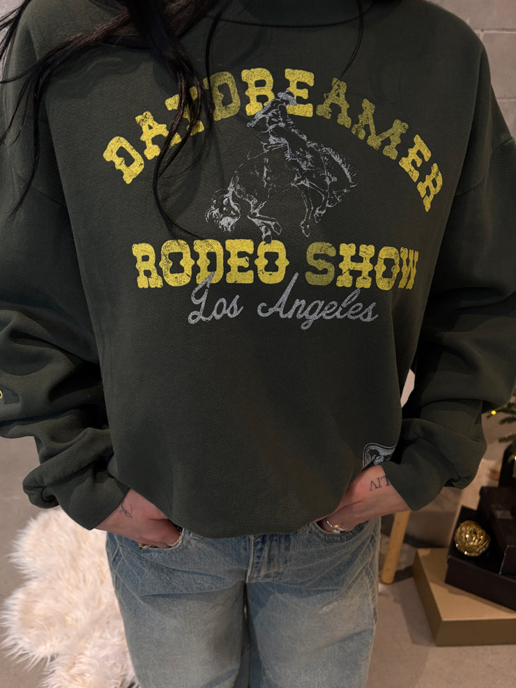 DAYDREAMER Rodeo Show Oversized Crewneck Sweatshirt