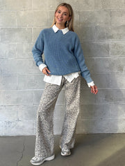 KUWALLA UNISEX Vintage Knit Crewneck