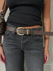 PIECES Julietta Buckle Belt