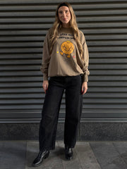 THE LAUNDRY ROOM 'Little Miss Pumpkin Spice' Sweatshirt