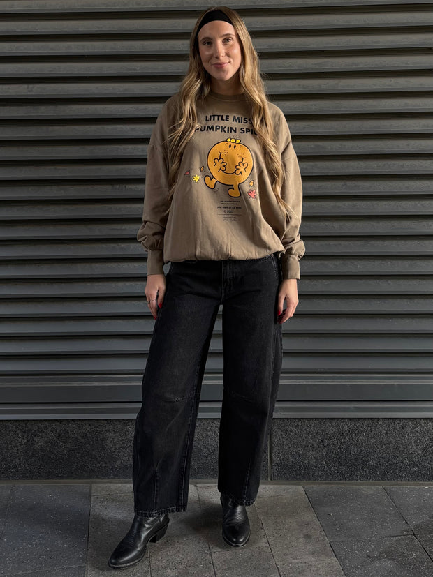 THE LAUNDRY ROOM 'Little Miss Pumpkin Spice' Sweatshirt