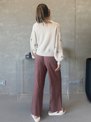 DEX Wide Leg Pull On Trouser Pant