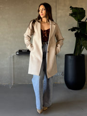 ONLY Carrie Single Breasted Long Coat