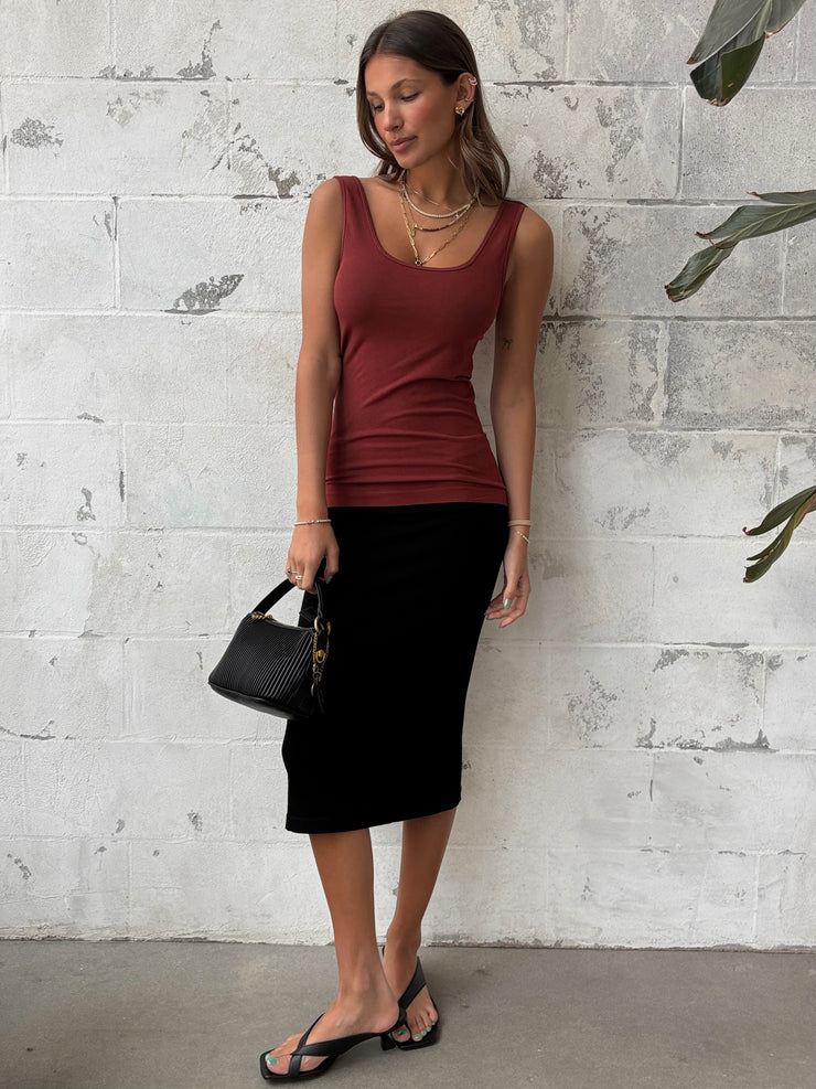 C'EST MOI Bamboo Short Tank