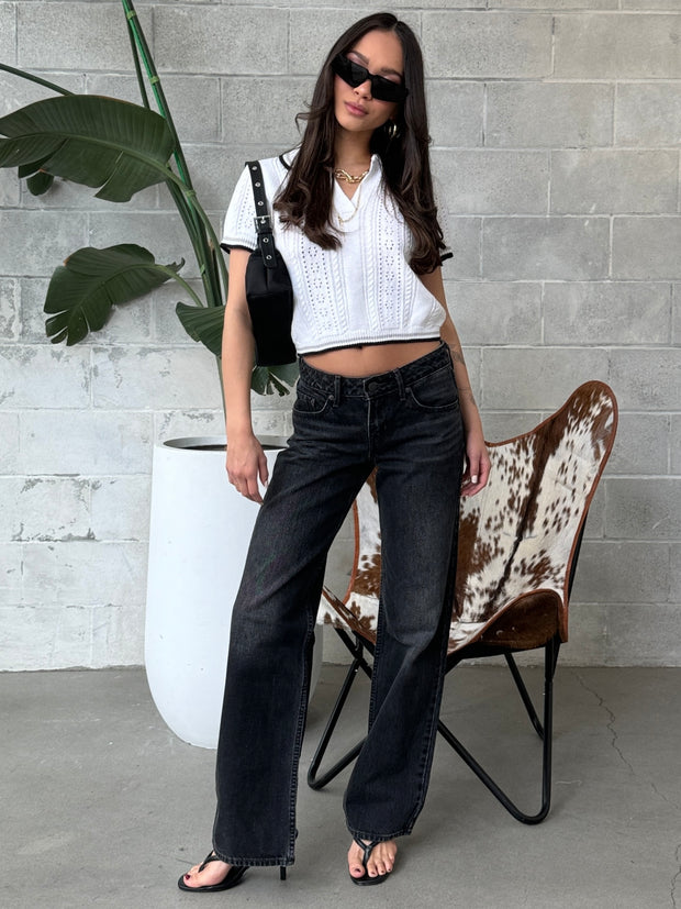 LEVI'S Low Loose Jean - Tech Storm