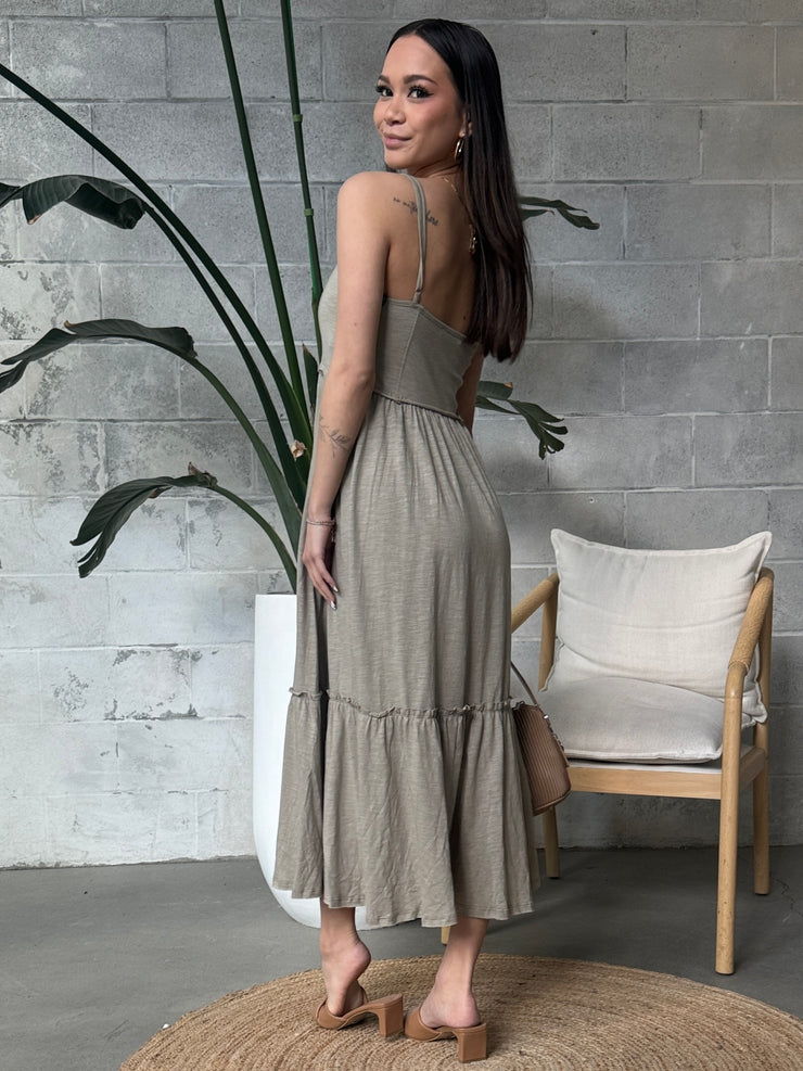 ROOM 34 Tiered Maxi Dress