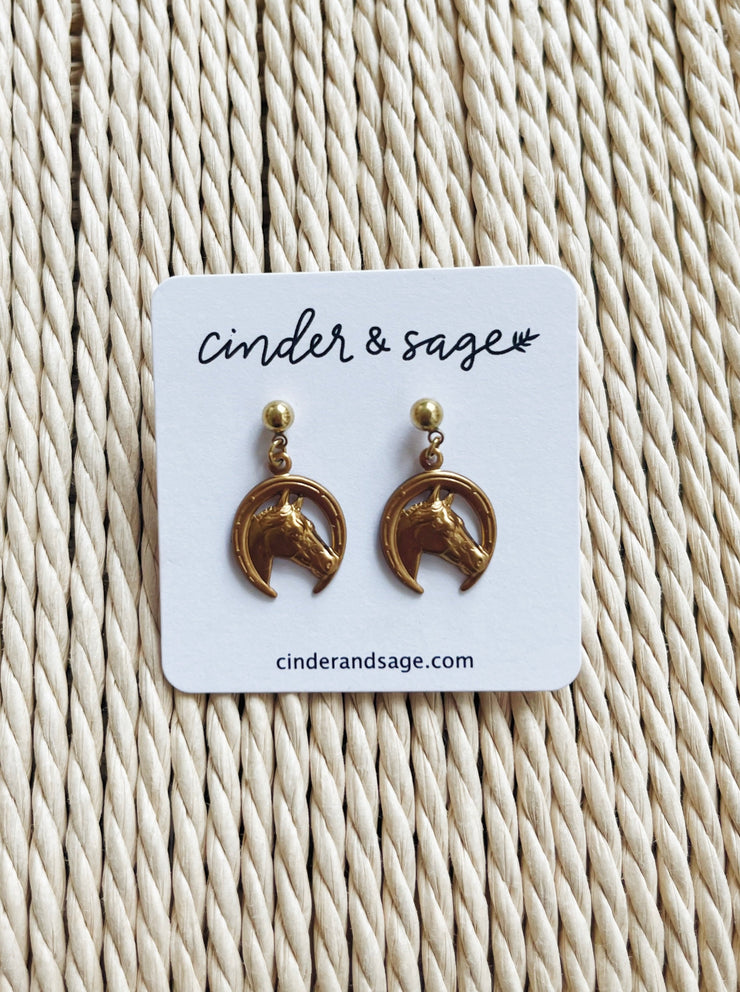 CINDER & SAGE Western Charm Earrings