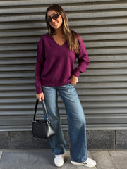 DEX V-Neck Knit Sweater