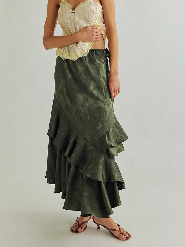 FREE PEOPLE Autumn Promenade Maxi Skirt