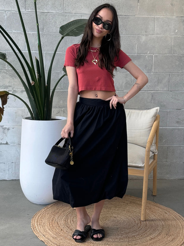 RD STYLE Midi Bubble Skirt