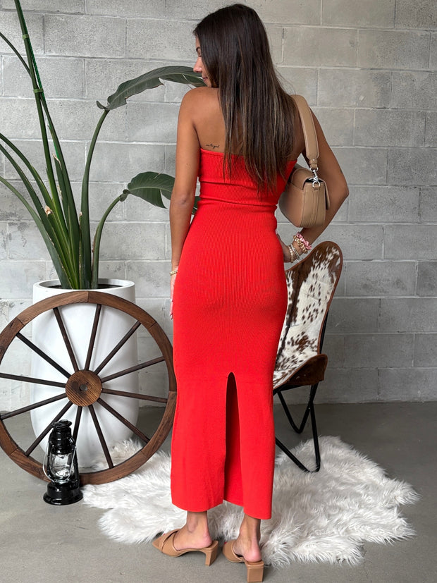 MADISON THE LABEL Margot Strapless Maxi Dress