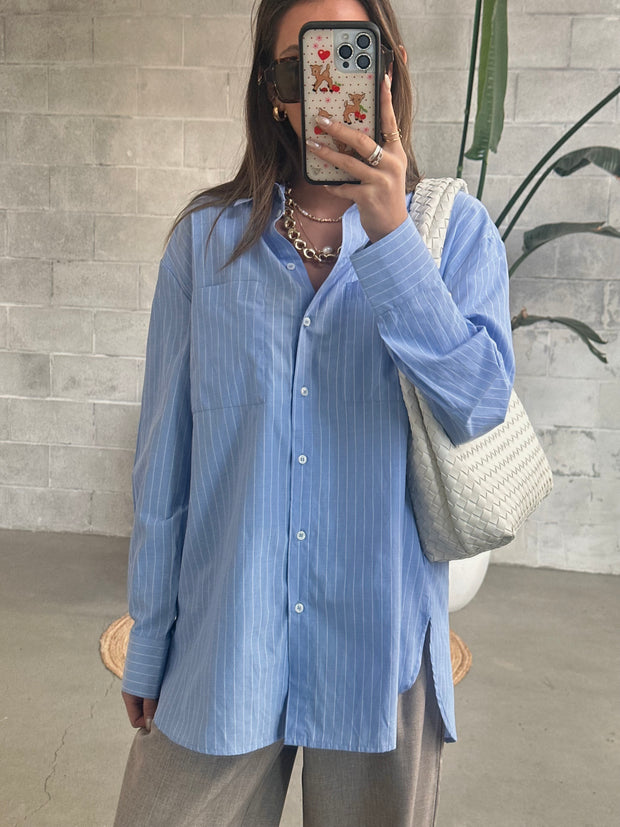 PIECES Melia Button Up Shirt