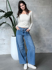 NOISY MAY Maisy Tie Belt Jeans