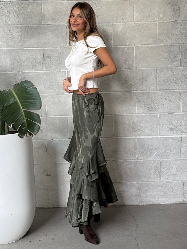 FREE PEOPLE Autumn Promenade Maxi Skirt