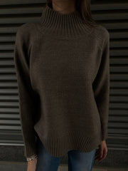 RD STYLE Mockneck Pullover Sweater