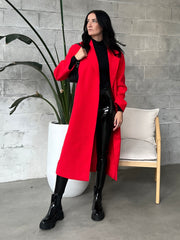 PIECES Savannah Long Coat