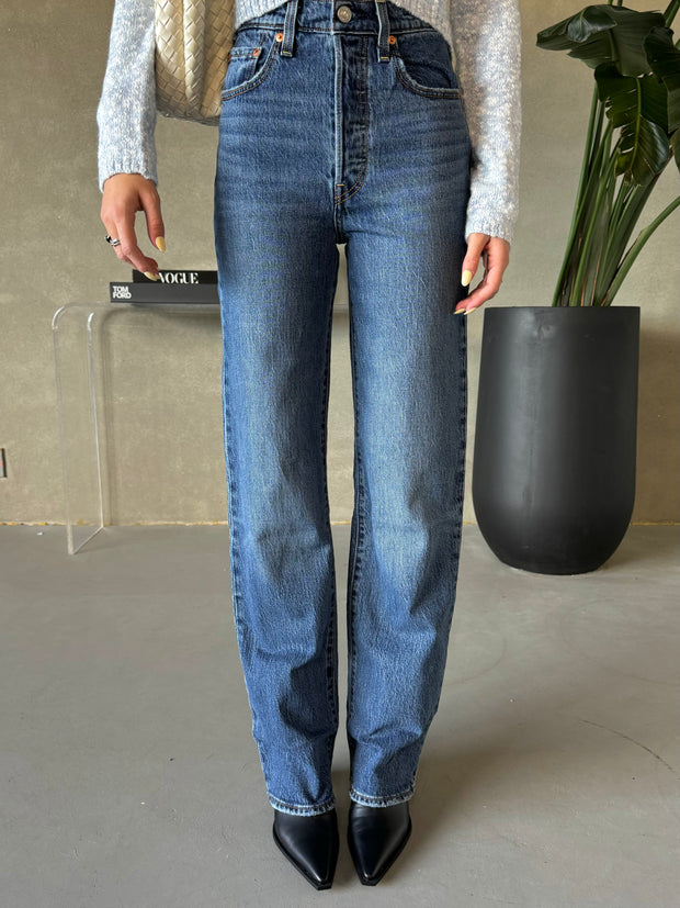 LEVI'S Ribcage Straight Leg Full Length Jean - Valley View