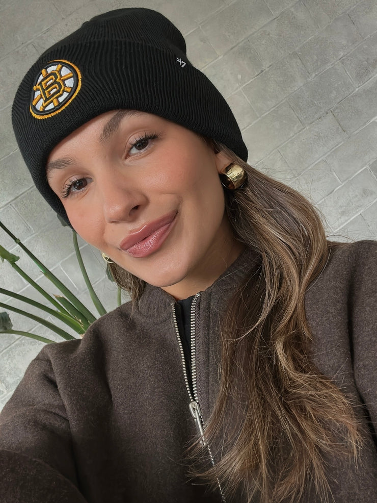 '47 BRAND Boston Bruins Raised Cuff Knit Toque