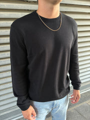 ONLY + SONS Men's Alex Long Sleeve Crew Knit Shirt