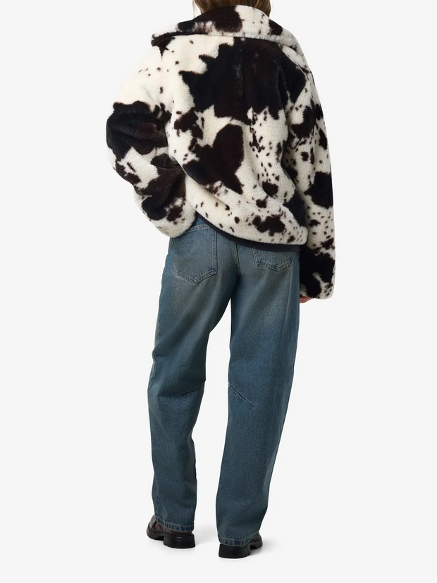 NOISY MAY Eve Cow Print Jacket