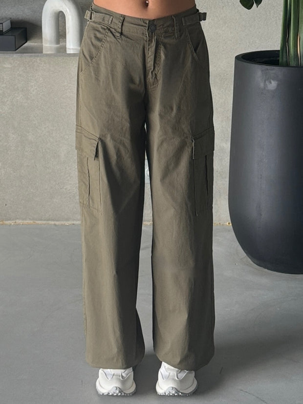 KUWALLA 90's Wide Leg Cargo Pant