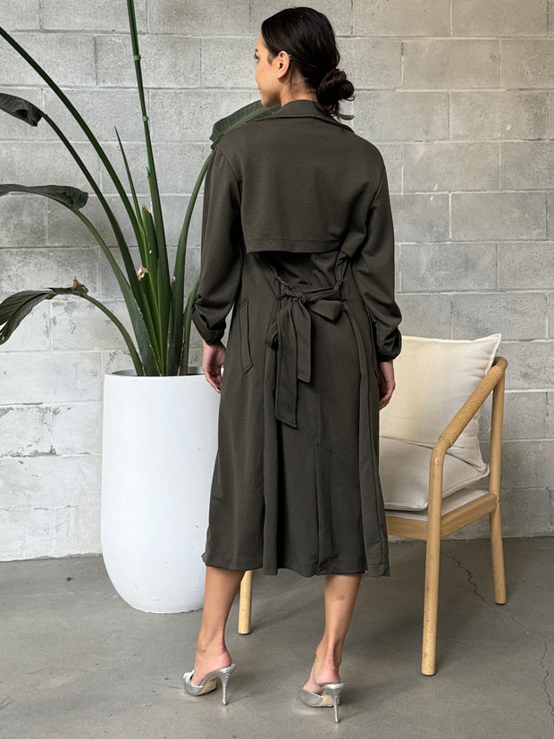 DEX Double Breasted Trench Coat