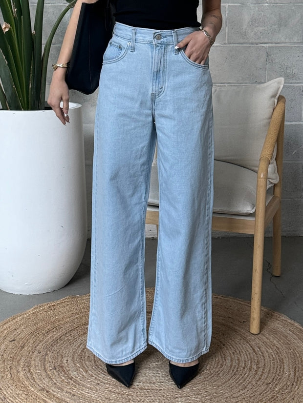 LEVI'S High Rise Cinch Baggy Jean